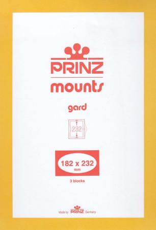 Prinz/Scott Stamp Mounts: 182x232