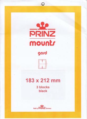 Prinz/Scott Stamp Mounts: 183x212