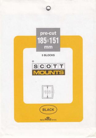 Prinz/Scott Stamp Mounts: 185x151