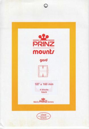 Prinz/Scott Stamp Mounts: 187x160