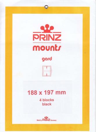 Prinz/Scott Stamp Mounts: 188x197