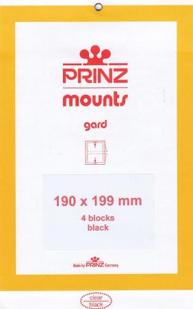 Prinz/Scott Stamp Mounts: 190x199
