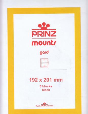 Prinz/Scott Stamp Mounts: 192x201
