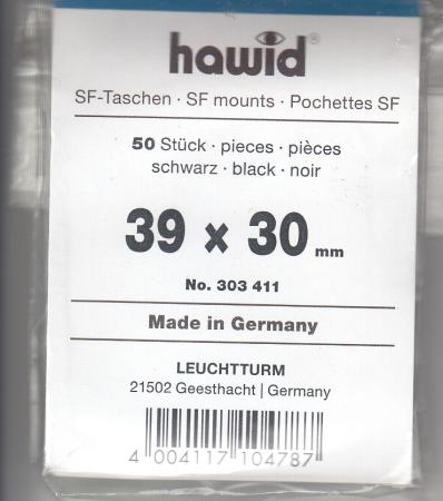 Hawid Stamp Mounts: 39x30