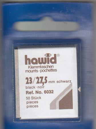 Hawid Stamp Mounts: 23x27.5