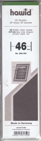 Hawid Stamp Mount Strips: 46 mm