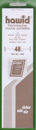 Hawid Stamp Mount Strips: 48mm