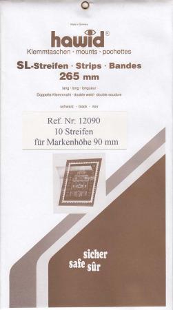 Hawid Stamp Mount Strips: 90mm