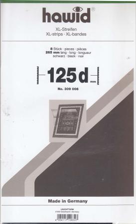 Hawid Stamp Mount Strips: 125 mm