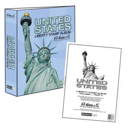 HE Harris Stamp Album  -- US Liberty I, Part C