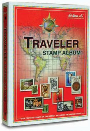 HE Harris Stamp Album Traveler (Worldwide) Binder