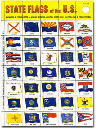 HE Harris US State Flag Seals