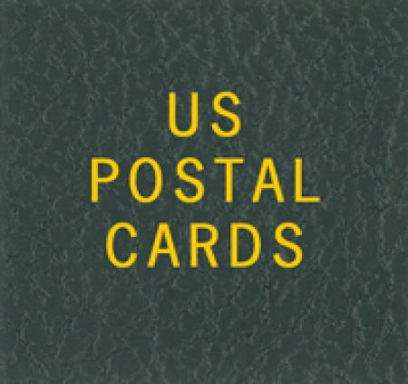 Scott National Series Green Binder Label: US Postal Cards