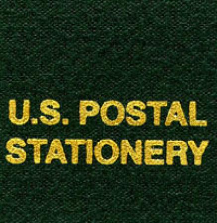 Scott National Series Green Binder Label: US Postal Stationery
