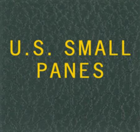 Scott National Series Green Binder Label: US Small Panes