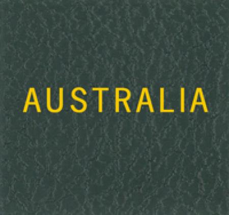 Scott Specialty Series Green Binder Label: Australia
