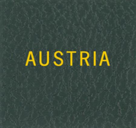 Scott Specialty Series Green Binder Label: Austria