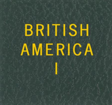 Scott Specialty Series Green Binder Label: British America 1