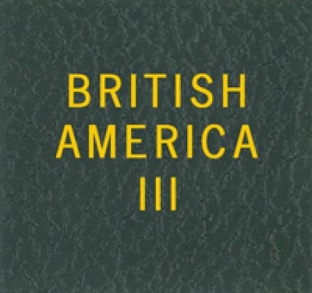 Scott Specialty Series Green Binder Label: British America 3