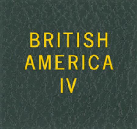Scott Specialty Series Green Binder Label: British America 4