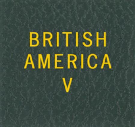 Scott Specialty Series Green Binder Label: British America 5