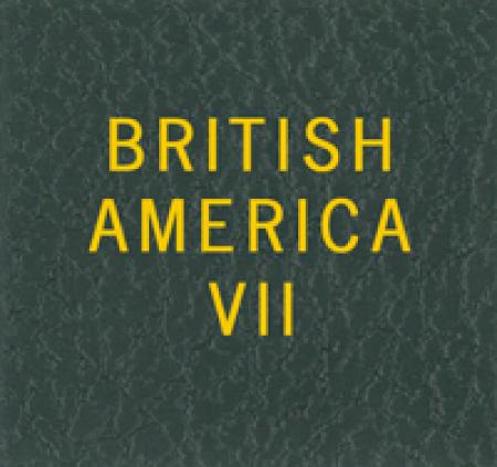 Scott Specialty Series Green Binder Label: British America 7