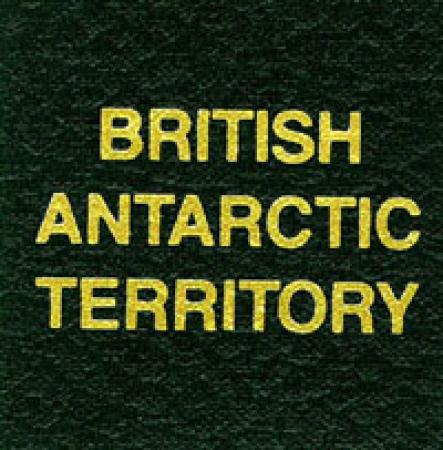 Scott Specialty Series Green Binder Label: British Antarctic Territory