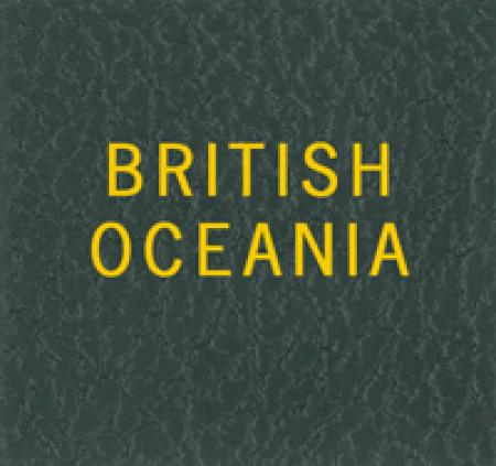 Scott Specialty Series Green Binder Label: British Oceania