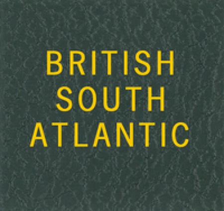 Scott Specialty Series Green Binder Label: British South Atlantic