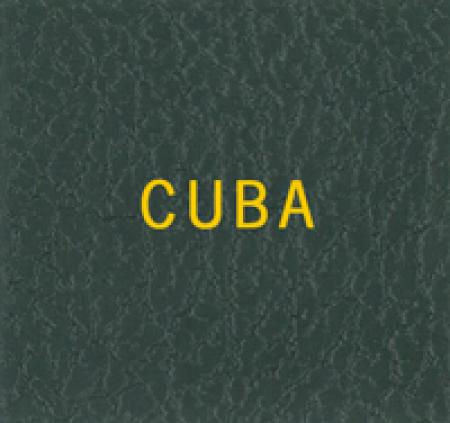 Scott Specialty Series Green Binder Label: Cuba