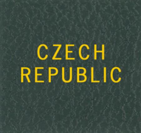 Scott Specialty Series Green Binder Label: Czech Republic