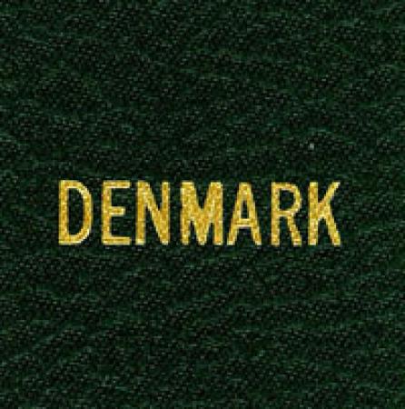 Scott Specialty Series Green Binder Label: Denmark