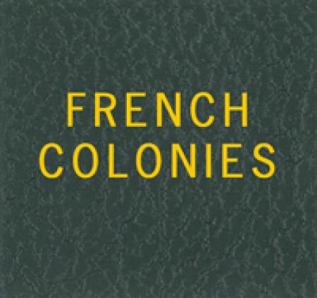Scott Specialty Series Green Binder Label: French Colonies