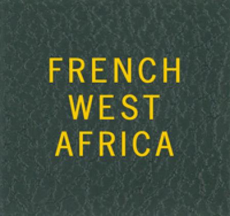 Scott Specialty Series Green Binder Label: French West Africa