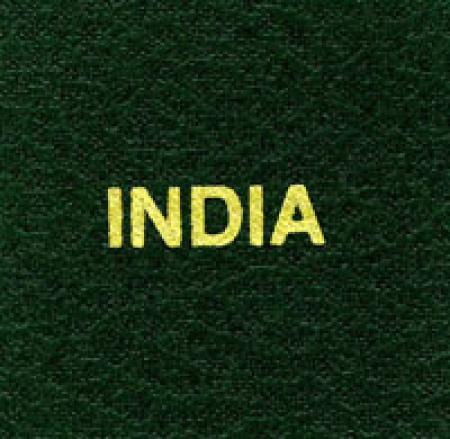 Scott Specialty Series Green Binder Label: India