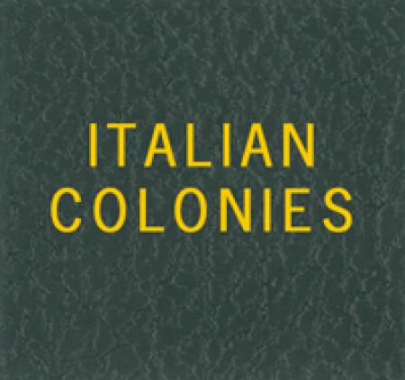 Scott Specialty Series Green Binder Label: Italian Colonies