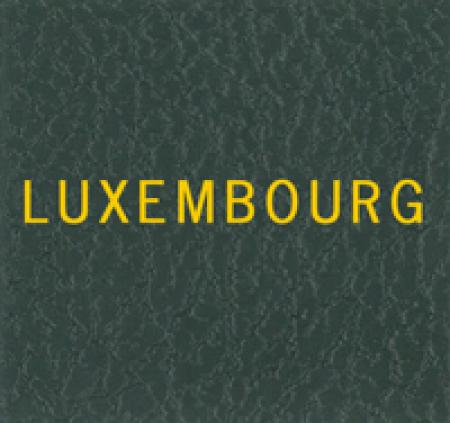 Scott Specialty Series Green Binder Label: Luxembourg