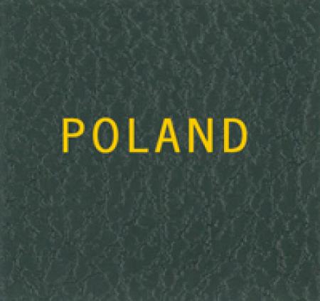 Scott Specialty Series Green Binder Label: Poland