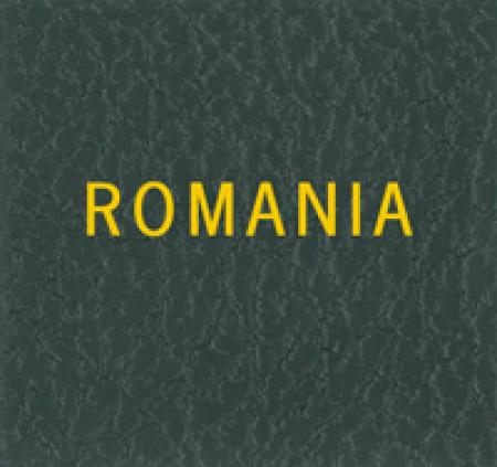 Scott Specialty Series Green Binder Label: Romania