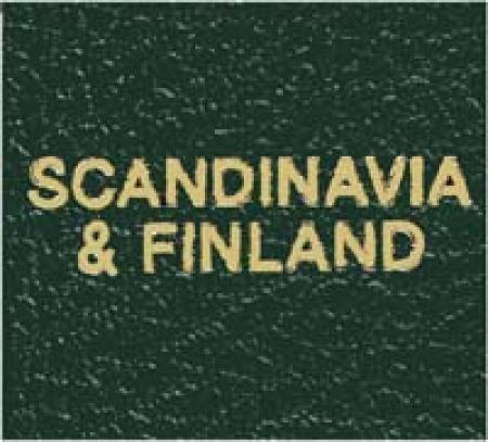 Scott Specialty Series Green Binder Label: Scandinavia & Finland
