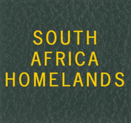 Scott Specialty Series Green Binder Label: South Africa Homelands