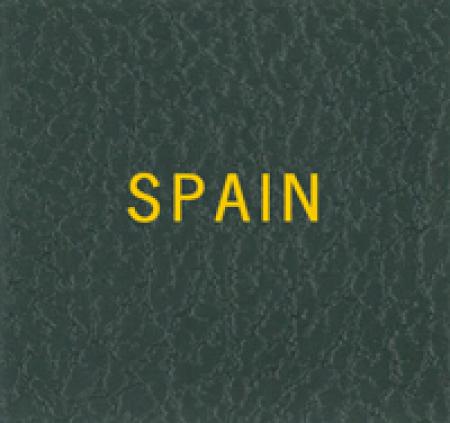 Scott Specialty Series Green Binder Label: Spain