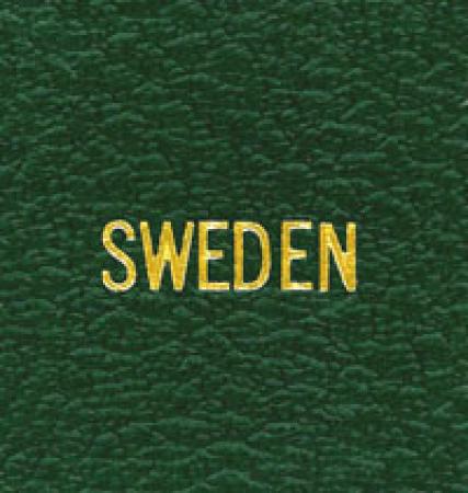 Scott Specialty Series Green Binder Label: Sweden