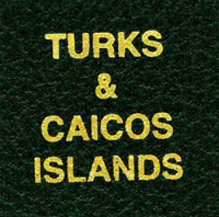 Scott Specialty Series Green Binder Label: Turks & Caicos Islands