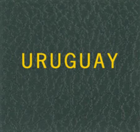 Scott Specialty Series Green Binder Label: Uruguay