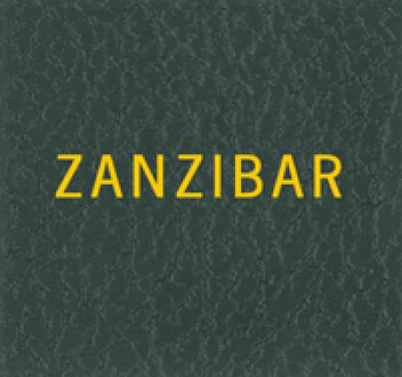 Scott Specialty Series Green Binder Label: Zanzibar