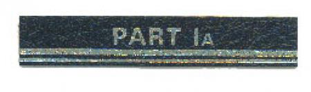 Scott International Series Blue Binder Label: Part 1A