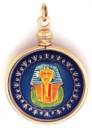 Hand Painted Egypt 1 Pound Sphinx Pendant