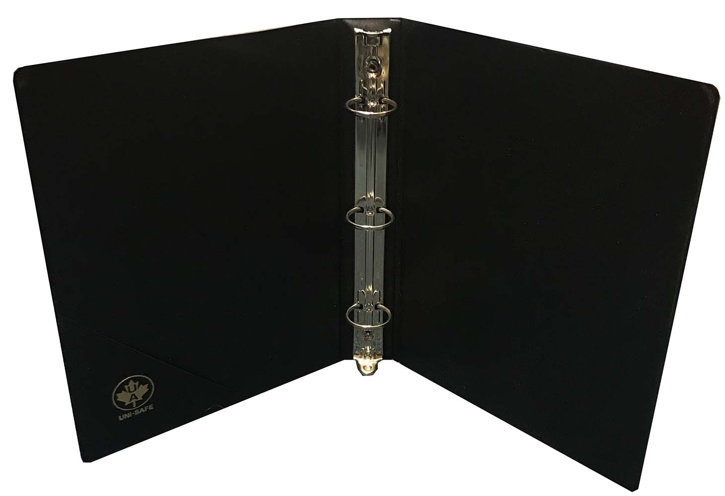 Genuine Leather Mini Binder - 3-Ring Half Letter Size Organizer In Vintage Brown