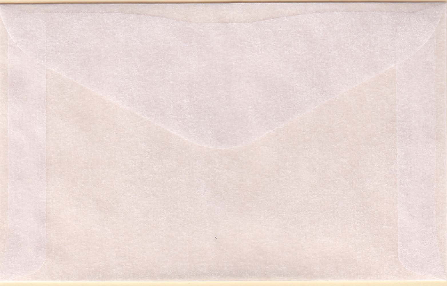 JBM JBM39 Glassine Envelopes #4 1/2 -- 5 1/16 x 3 1/8